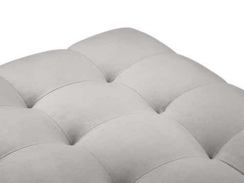 Cosmopolitan Design Bank Bali 2-zits, flueel, geld - 62x133x40cm