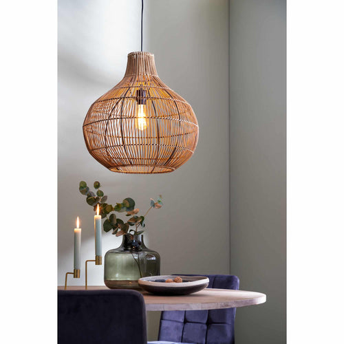 Light & Living hanglamp Pacino - bruin - Ø50cm - vtwonen shop