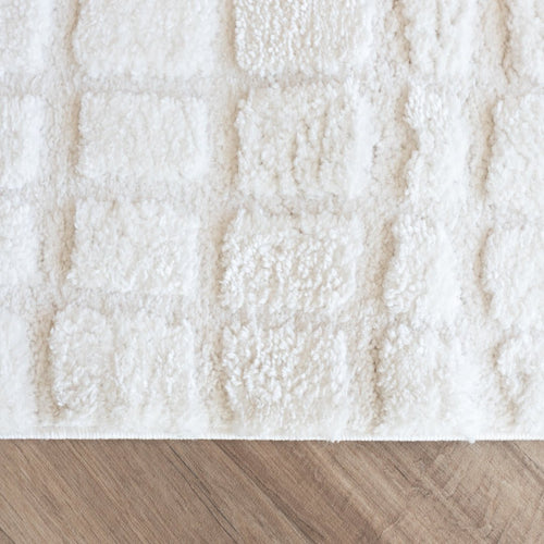 Interieur05 Scandinavisch vloerkleed Malin creme/wit