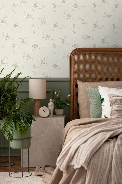 Borastapeter behang bloemen beige - 53 cm x 10.05 m - 660942 - vtwonen shop