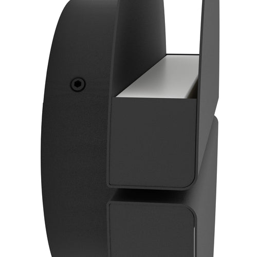 EGLO wandlamp buiten Vascella  - zwart