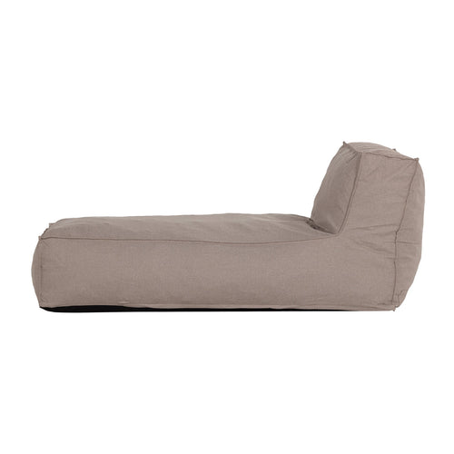 WOOOD tuin ligbed & loungestoel  Velora - Polyester - Zand - Set van 2