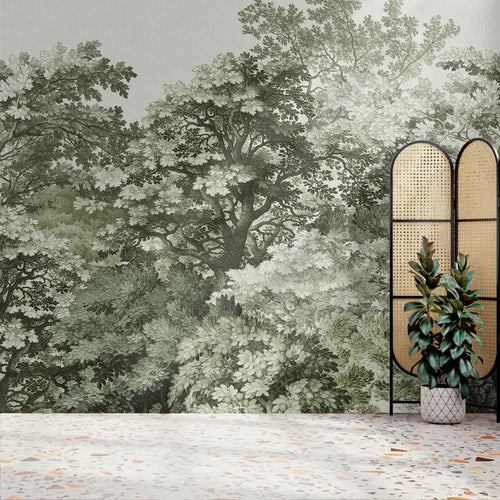 Art for the Home Fotobehang - Forest Canopy  - 300x280 - vtwonen shop