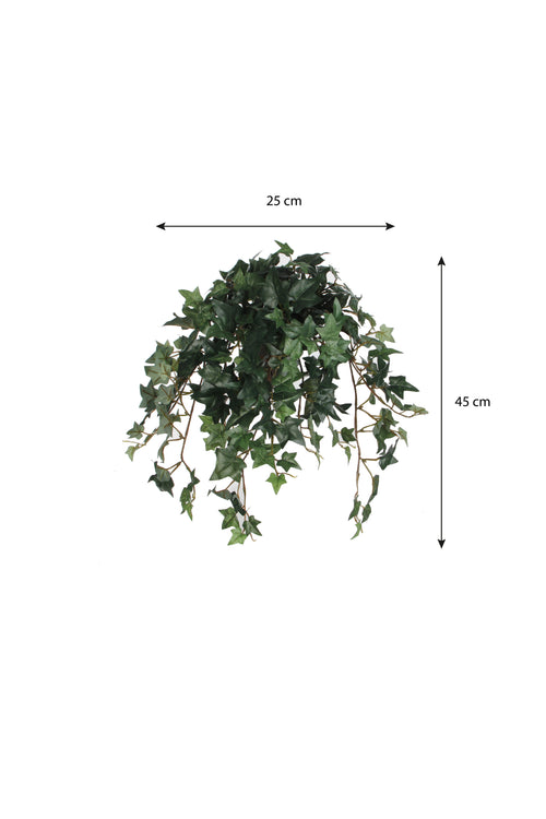 Mica Decorations Hedera Kunstplant in Bloempot Stan - H45 x Ø25 cm - Groen