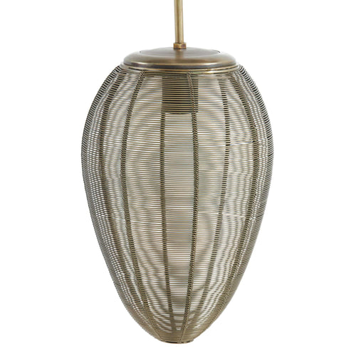 Light & Living hanglamp Yaelle - brons - 80x20x33cm - vtwonen shop