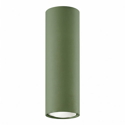 Sollux Lighting Plafondlamp LAGOS 20 olijfgroen - 6x6x20cm