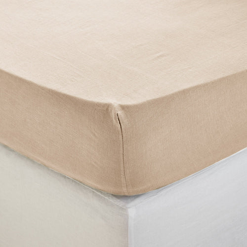 Madura Hoeslaken Carlina zand 140x200 cm