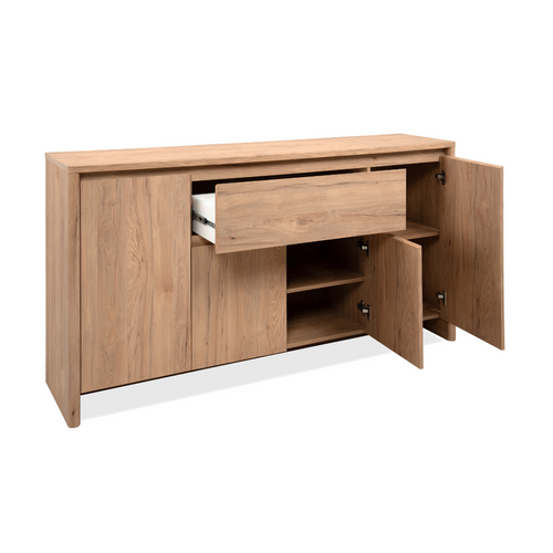 Calicosy - Dressoir SOREN - licht hout 165x40x86 cm
