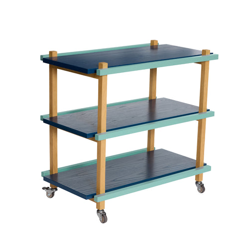 Hübsch trolley Crayon - essenfineer/essen/mdf - 70x38xh70cm
