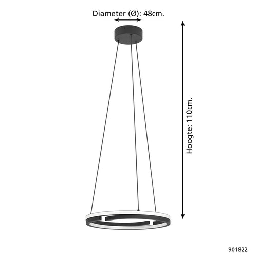 EGLO hanglamp Mezzomonte