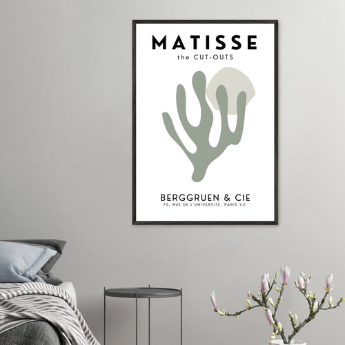 Artfulprints Poster Matisse – Bloom cuts   - 70x100 cm - Grijs