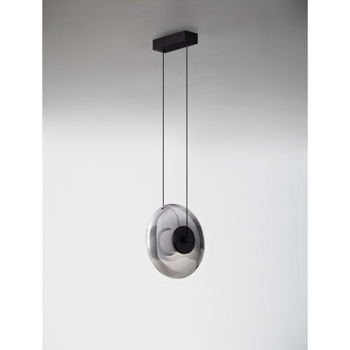 Nova Luce BALLET  Ballet Geïntegreerde LED Hanglamp Plafondlamp Zandzwart, Rookgrijs Triac Dimbaar LED 8W 221lm 3000K