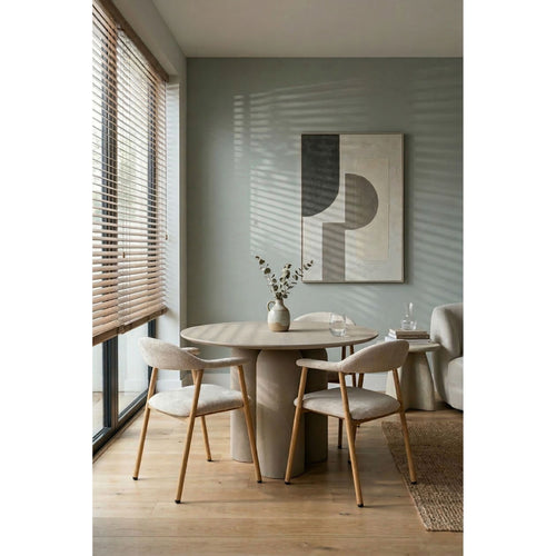 Housecraft Living Amy Eetkamerstoelen Beige - Set van 2