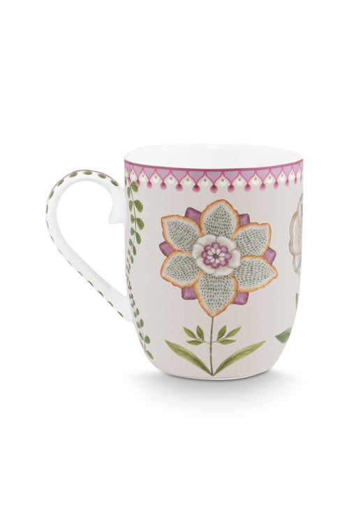 Pip Studio - Kleine Mokken - Lily & Lotus - Off White - Set van 6