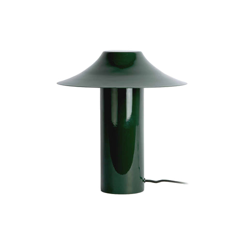 Leitmotiv tafellamp Catania Trapeze - groen - Ø30cm