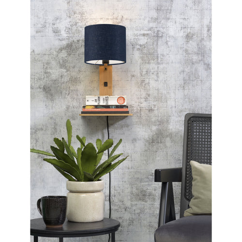 GOOD&MOJO wandlamp Andes - bruin - 19x24x36cm - vtwonen shop