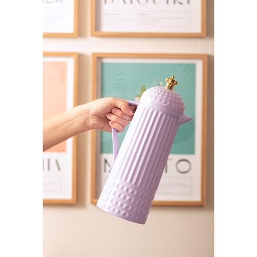 Present Time keukenaccessoire Crown - paars - Ø12cm