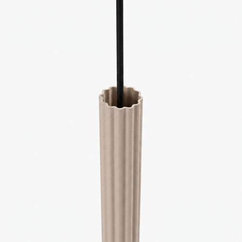 Sollux Lighting Hanglamp ARCHE 1 taupe - 8x8x120cm