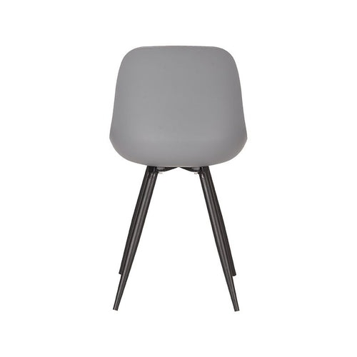 LABEL51 Eetkamerstoel Monza - Antraciet Kunststof - Set van 4 - vtwonen shop