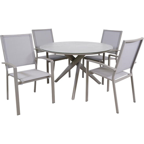 Lesli Living bistrostoel Mojito - antraciet - 55x65x95cm