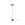 Leitmotiv vloerlamp Riqueza Palo - rood - Ø24cm