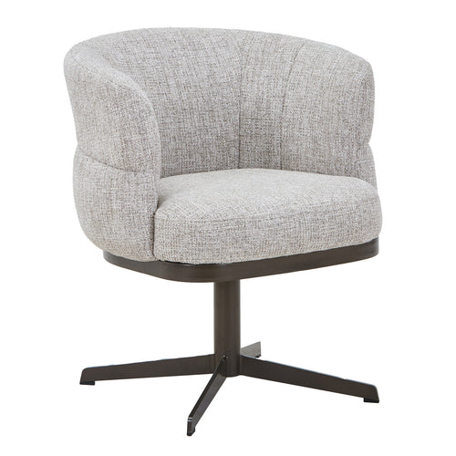 DÉJA Living Eetkamerstoel Maribel - Beige/Brons - Draaibaar - vtwonen shop