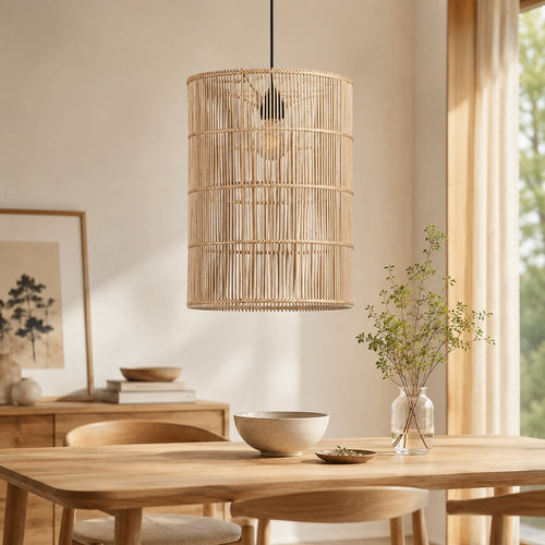 Originalhome Lampenkap Tube Tall naturel - L