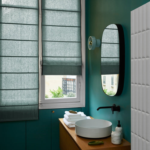 Madura Boot blind Carlina groen van grijze en zwarte hommel 120x220 cm