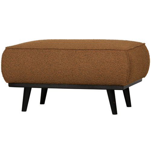 WOOOD hocker Statement - Bouclé - Butter - 40x80x55