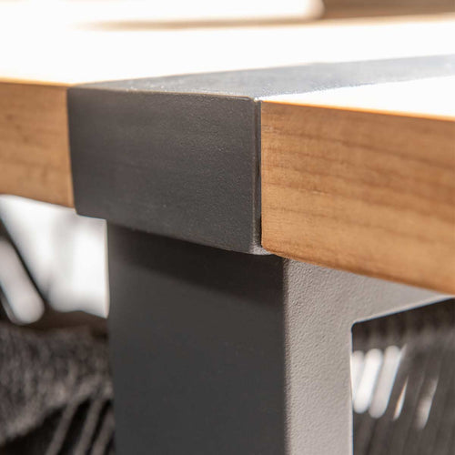 Taste by 4 Seasons tuinset Veneto - Alto antraciet - 5-delig - 180x100 cm