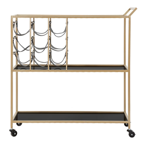 Mauro Ferretti drankwagen - 79x39,5x82 cm
