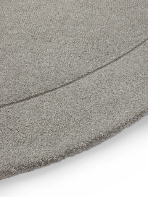 benuta wollen vloerkleed Shape - grijs - 160x230 cm