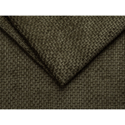 Cosmopolitan Design - Rechter hoekbank Chicago 5-zits, chenille groente - 167x348x78cm