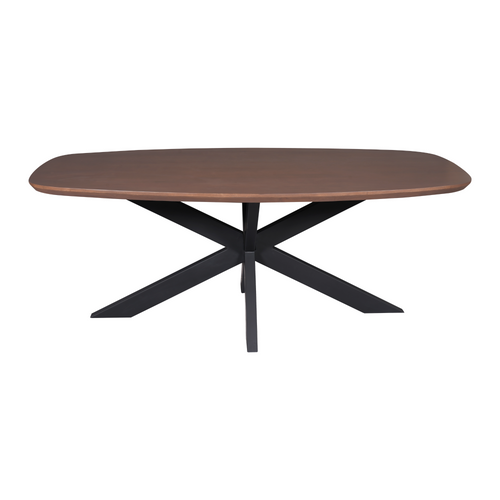 Starfurn  eettafel Madison - zwart - 90x160x76cm