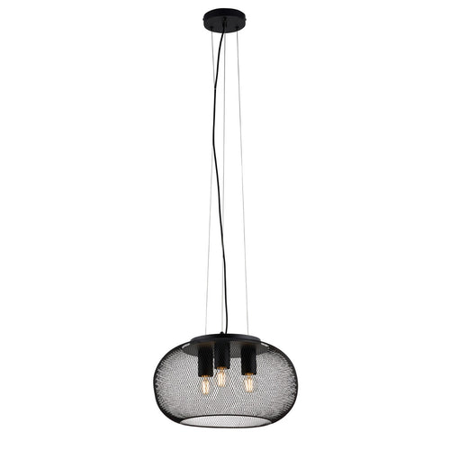 Lighto | Moderne hanglamp zwart 3-lichts | Senna - vtwonen shop