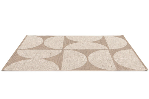 AFK Living vloerkleed Halv - voor binnen en buiten - beige - 200 x 290 cm