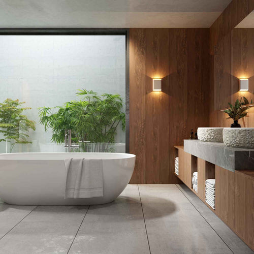 Artdelight wandlamp Diaz - 2 lichts - 4  x 20   cm - champagne - vtwonen shop