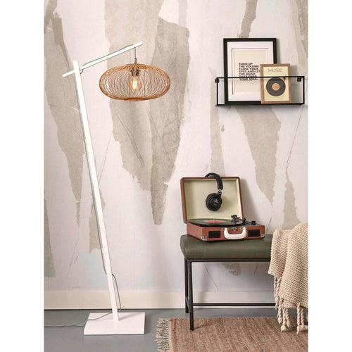 GOOD&MOJO vloerlamp Cango - wit - Ø40cm - vtwonen shop