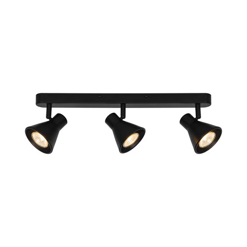 Nordlux Eik Spotlamp - 3-lichts GU10 - Zwart - vtwonen shop
