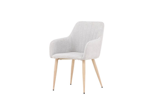 Rebellenclub Eetkamerstoel Hestra - Lichtgrijs - vtwonen shop