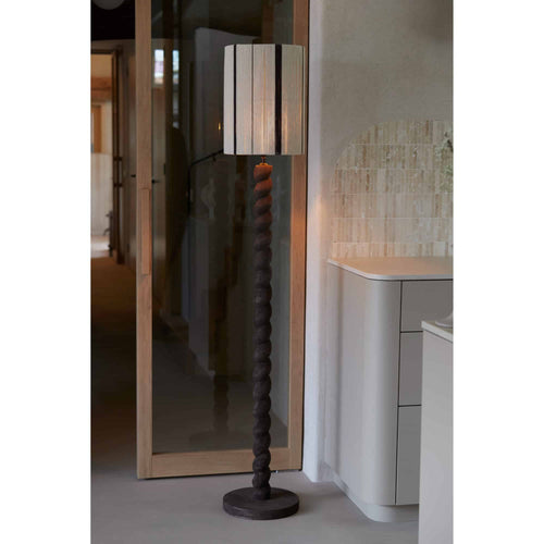 Light & Living vloerlamp Nanno - grijs - Ø30cm