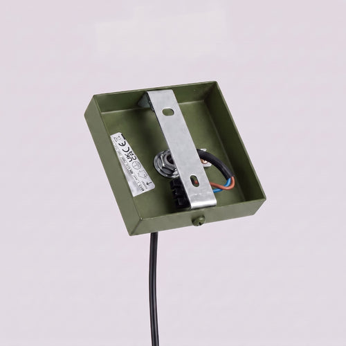 Sollux Lighting Hanglamp RAYO 1 olijfgroen - 8x8x118cm