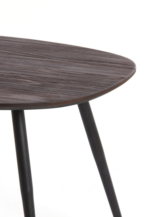 Light & Living salontafel VIEJO - 62x42x38cm - bruin - Set van 3