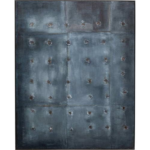 Kare Design Schilderij Moody 120x150cm blauw