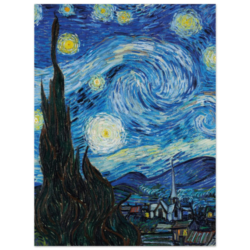 Artfulprints  Vincent van Gogh - Starry night   poster 30x40 cm - vtwonen shop
