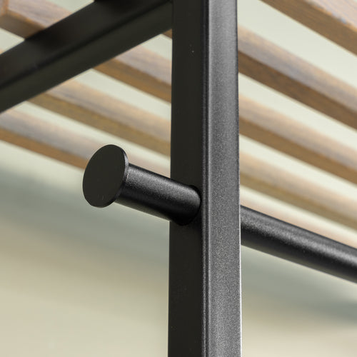 Spinder Design kapstok Marco - Zwart / Eiken - 5 haken - vtwonen shop