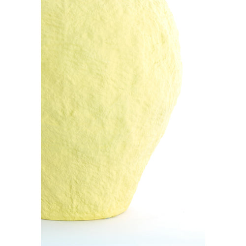 Light & Living vaas Pantoja - geel - Ø45cm - vtwonen shop