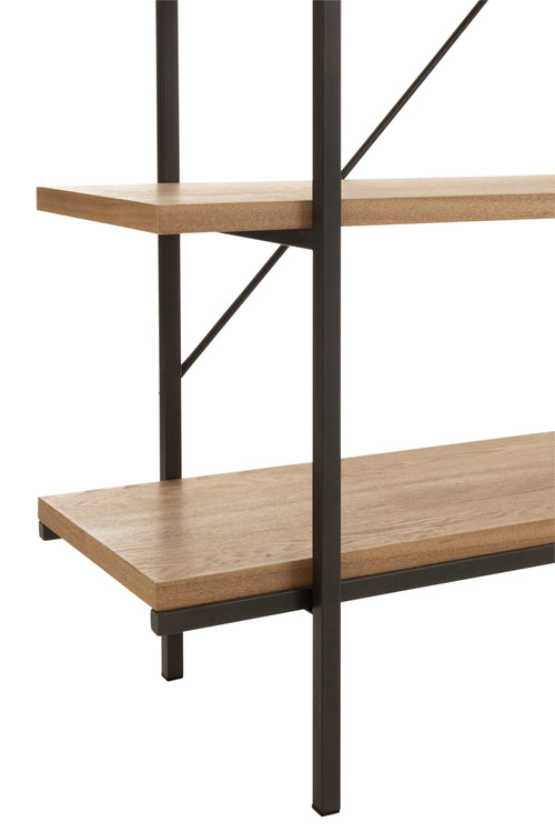 J-Line rek 5 Legplanken - hout/metaal - naturel - vtwonen shop