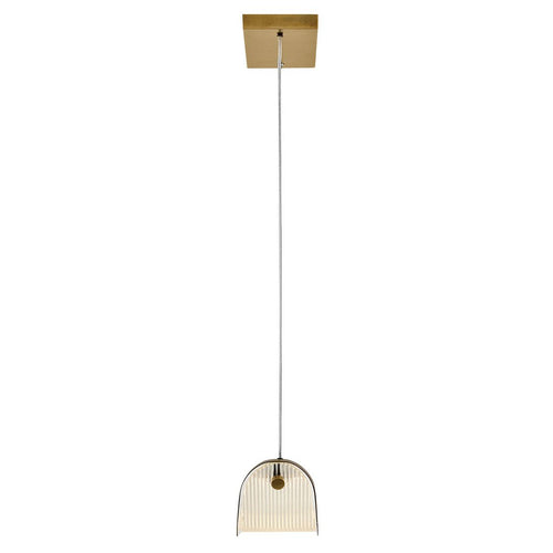 LED-Deckenleuchte, Bar, Pendelleuchte, zeitgenössisches Erbe, Messing, 3000 K