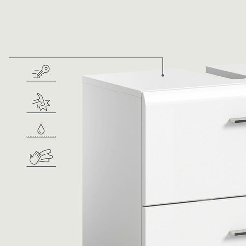 Furnilux Wastafelonderkast Ice - 60 x 54 x 32cm - vtwonen shop